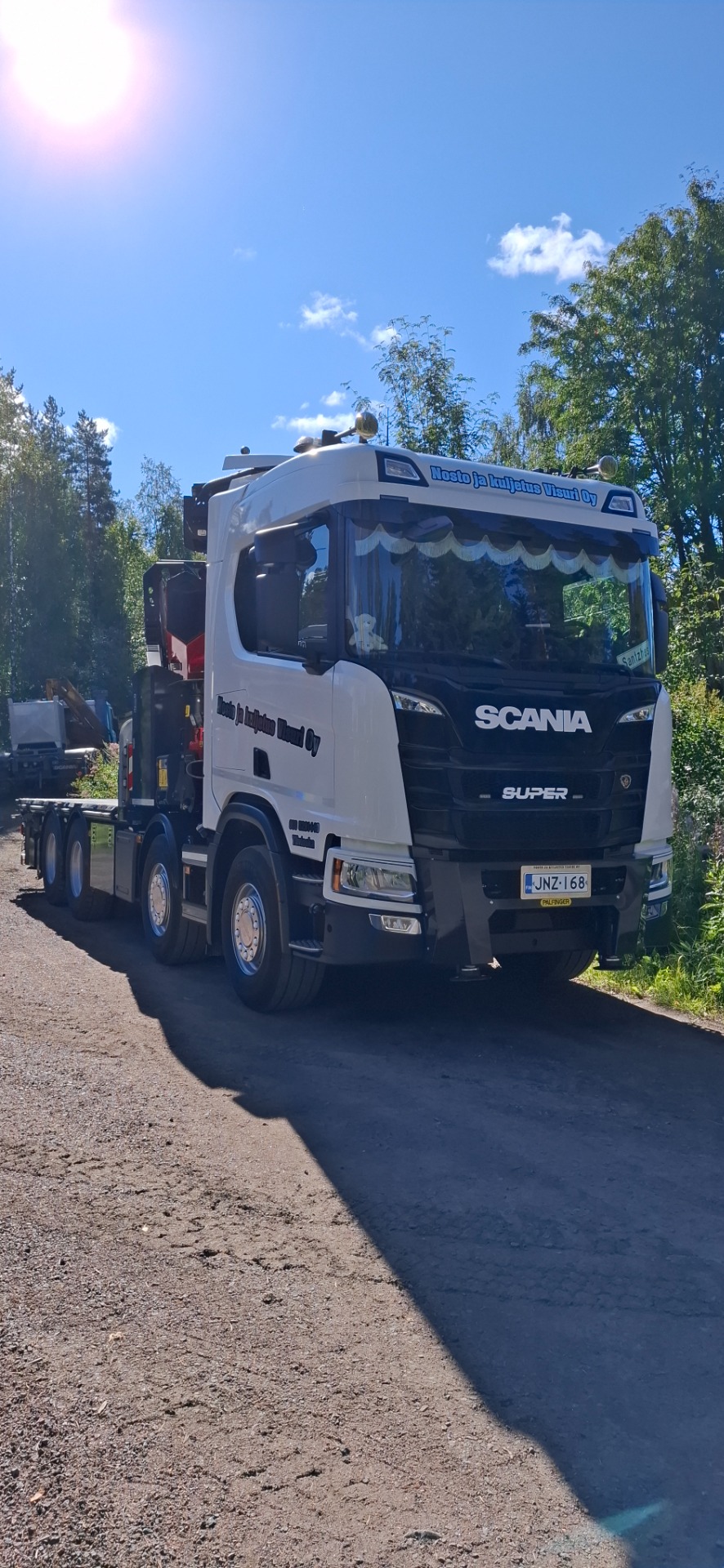 Scania 2024 Palfinger 92tm nosturilla
